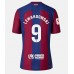 Barcelona Robert Lewandowski #9 Voetbalkleding Thuisshirt 2023-24 Korte Mouwen